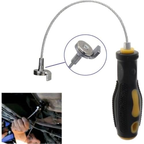 Strong Magnetic Sump Plug Removal Car Repair Tools Oil Drain Wrench Screw Disassembly Tip Against Scald