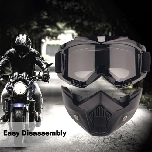 Motorcycle Cross Country Mask Tactical Goggles Windproof Sand-proof Breathable Riding Outdoor Sports Mirror Glasses