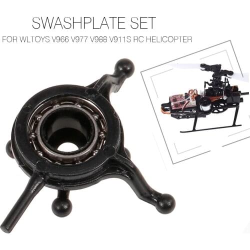 RC Drone Swashplate Set RC Helicopters Part for WLtoys V966 V977 V988 V911S RC Quadcopter Parts
