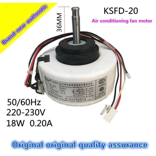 Original KSFD-20 fan motor plastic seal 18W motor KFRD-35GW/Z6, 052E for Haier air conditioner