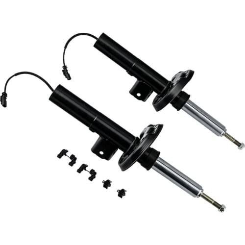 2pcs Front Suspension Shock Absorbers w/ Electric for Cadillac XTS Livery/Luxury/Platinum Sedan 4-Door 2013-2018 23220501