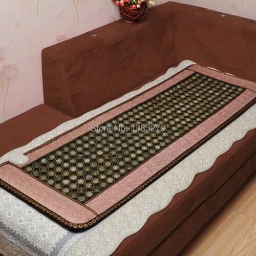 Health Care Korea jade mattress heating Tourmaline health magnetic heated sleeping mattress with eye cover 50*150CM