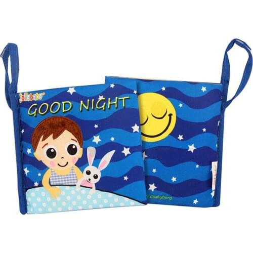 16cm Baby Cloth Book Infant Kids Appease Book Sound Paper Early Education Developmental Bedtime Story Book Mobile Phone Straps