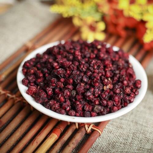 2020 Organic Wild Dried Schisandra Chinensis Wu Wei Zi Five Flavor Berry Herbs wuweizi Herbal-Tea good for health care Houseware