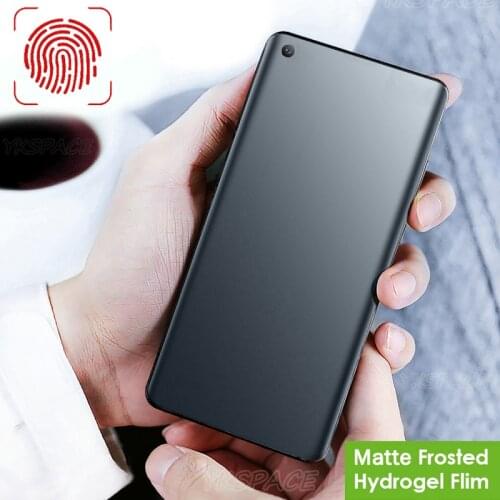 3D Full Cover Matte Hydrogel Film For OPPO Realme 6 Pro 6pro X50 Pro C1 C3 Frosted Soft TPU Screen Protector Anti Fingerprint
