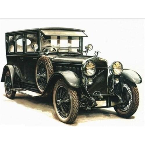 Diamond Embroidery Landscape 5D DIY Diamond Painting Classic Cars Full Square Mosaic Picture of Rhinestone Home Decoration Gift