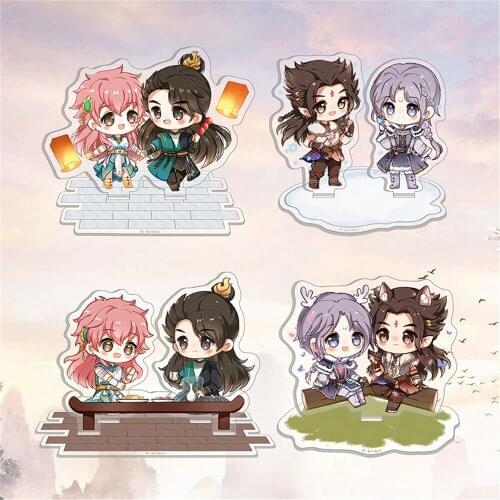 Anime Legend of Exorcism Anime Role Kong Hongjun Li Jinglong Acrylic Stand Figure Toy Display Cosplay Gift Cute C