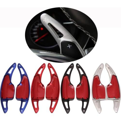 For Chevrolet Camaro 2017 2018 2019 Chevy C7 Corvette 2015-2018 2019 Aluminum Steering Wheel Paddle Shifter Extension 2PCS/Pair