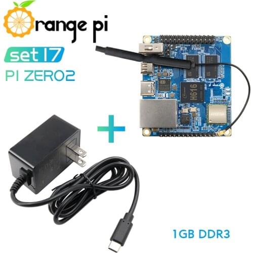 Orange Pi Zero 2 1GB+5V3A US Type-C Power Supply, Allwinner H616 Chip,Support BT, Wif ,Run Android 10,Ubuntu,Debian Single Board
