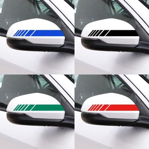 Car rearview mirror decorative stickers personality For Nissan ALMERA 2008 2010-2019 Car styling