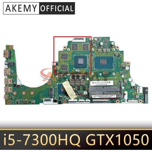 For Acer aspire VX5-591 VX5-591G laptop motherboard C5PM2 LA-E361P NB.GM211.001 motherboard i5-7300HQ GTX1050 test Ok Mainboard