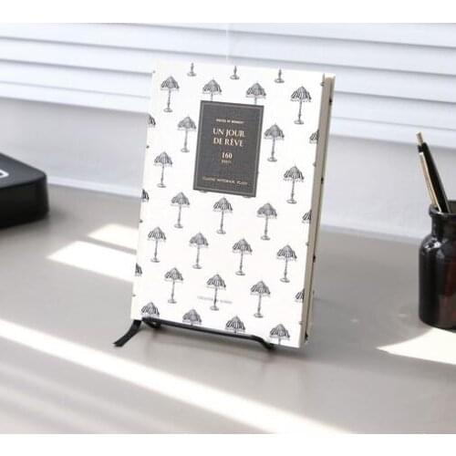 Korean Fashion Hardcover Diary Book My Leaf Lamp Notebook 320P Blank/Lined Paper 130mm*185mm