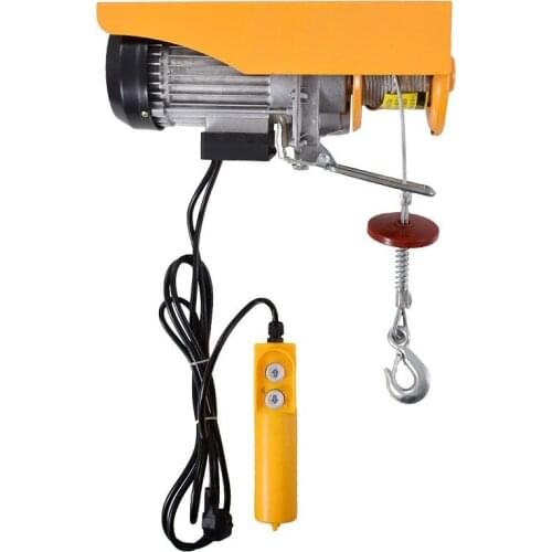 PA400 Mini Electric Hoist Crane Portable 200-400kg 12 Meters Small Home Crane Renovation Crane 110V/220V 950W 12m/min Hot Sale