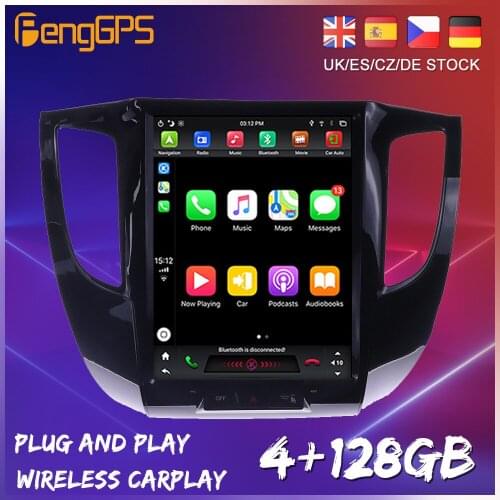 Tesla Style Android 9.0 PX6 For Mitsubishi L200 2006 2007 - 2017Car DVD GPS Navigation Auto Radio Stereo Video CarPlay HeadUnit