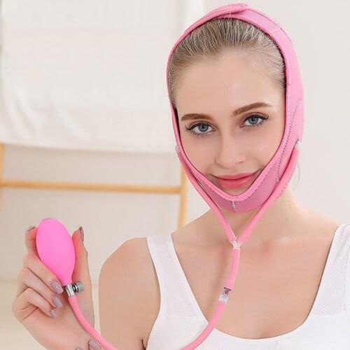 Face Slimming Mask, Inflatable Convergence Bandage for Improving Facial Curves, Eliminating Edema, Home Beauty Face Slimming Too