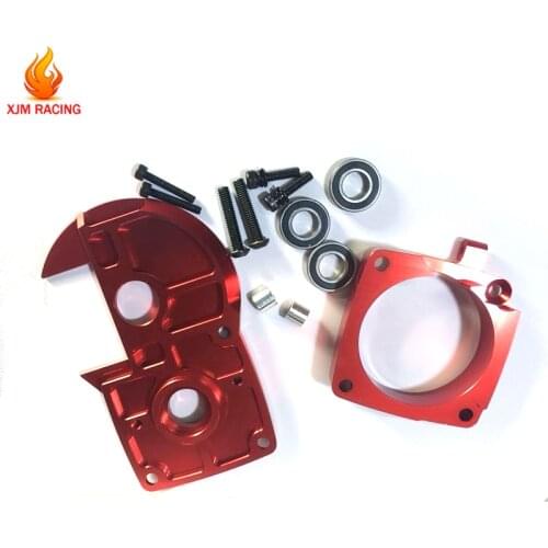 CNC alloy quick release clutch bell support set For 1/5 hpi rovan km baja 5b ss rc car parts