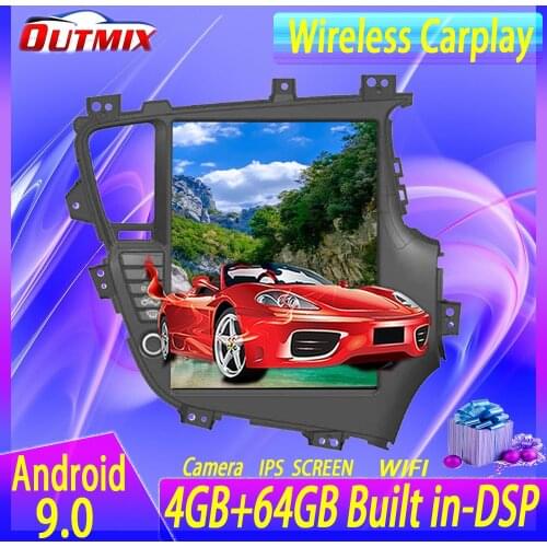 For KIA Optima/KIA K5 2010-2013 RHD Tesla Style Android 9.0 Multimedia Player Car Navigation Stereo Headunit Auto Radio Carplay