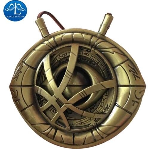 MANLUYUNXIAO New Arrival The Doctor Strange Necklace For Men Halloween Carnival Cosplay For Men Long Necklace Movie Cosplay
