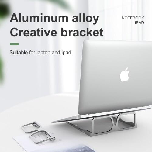 Portable Laptop Stand Aluminium Notebook Support Laptop Base Macbook Pro Holder Bracket Computer Accessories