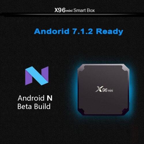 Smart TV Box x96 Mini Android 7.1 s905w 1gb RAM 8gb HDTV 4k IPTV 5 Core Language Muti-language