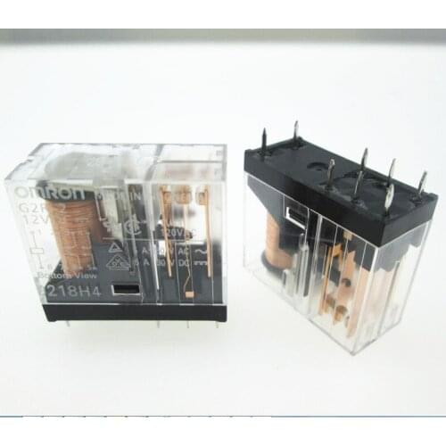 HOT NEW 12V relay G2R-2-12VDC G2R-2 12VDC G2RDC12V 12vdc dc12v 12V 5A 250VAC DIP8