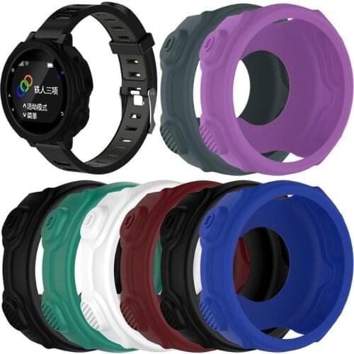 Smart Watch Replacement Silicone Skin Protective Case Cover Protector for Garmin Forerunner 235 735XT Smartwatch Fitness Tracker