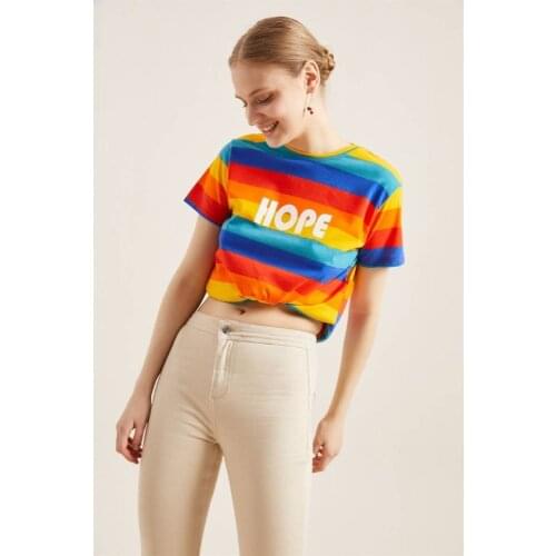 ZGiyim Women's T-shirts With Print