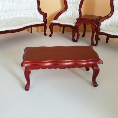 1/12 Wood Doll House Living Room Set Combination Furniture Kids Playset Toy