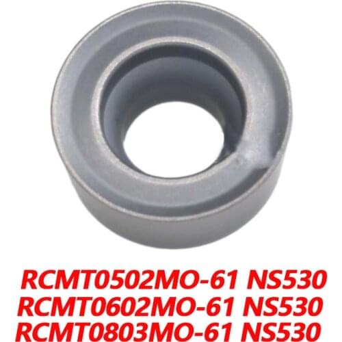 100% Original RCMT0502MO 61 NS530 RCMT0602MO-61 RCMT0803MO Carbide Insert Blades Fast Delivery High Quality And High Efficiency