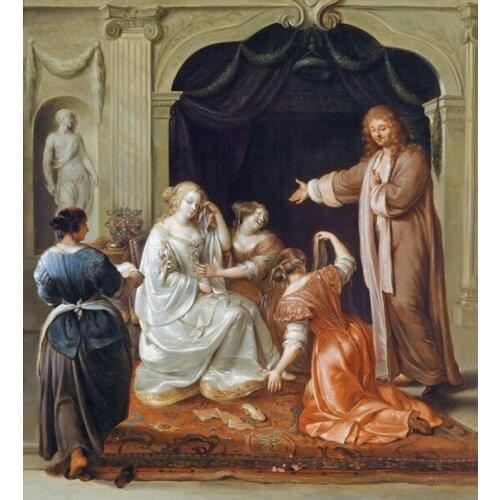 Free shipping religious figures canvas prints classical noble people oil painting printed on canvas wall art decoration pictures