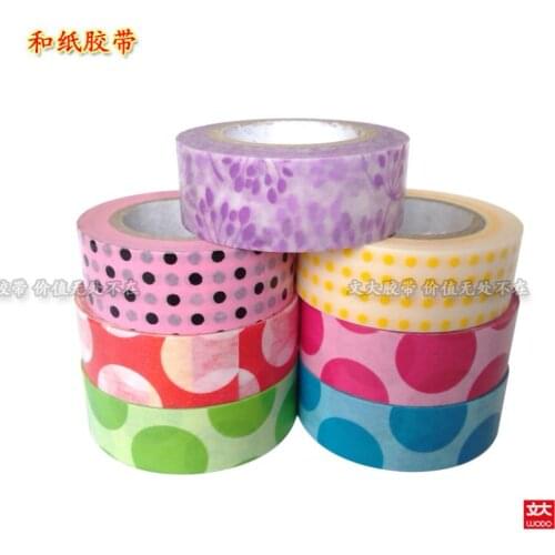 Tape diy paper tape holiday decoration eco-friendly plastic wahi masking tape diy stickers for scrapbook, phot album 1.5cm*8m