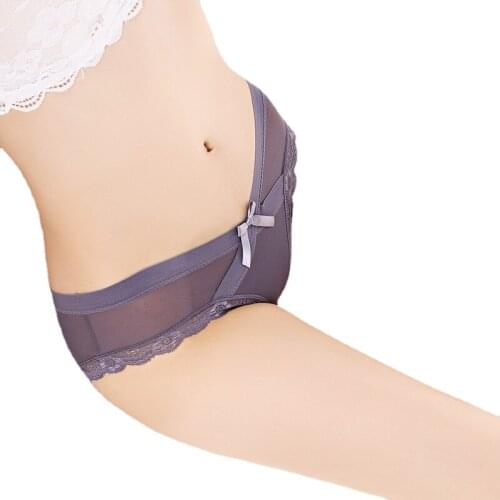 Pregnant women low waist lace hot thin cotton briefs sexy no trace of sex confused ladies underwear