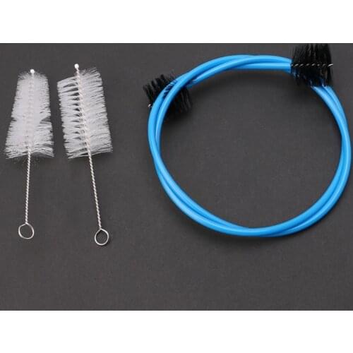 Brasswind Musical Instrument Trumpet Trombone Tuba Horn Cleaning Brush Set Tool 62KF