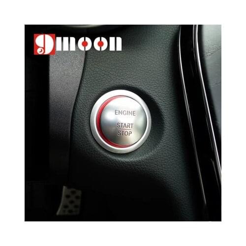 Aluminium alloy Car Ignition switch decoration sticker For Mercedes Benz A Class B Class C Class E Class GLK GL GLA All models