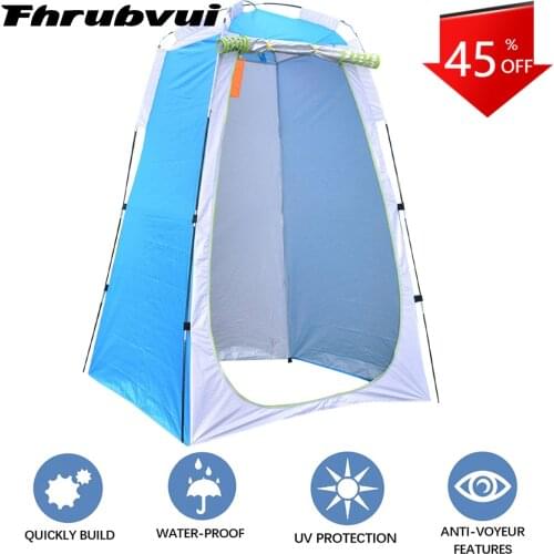 Camping Shower Tent - Privacy Tent for Portable Toilet & for A Portable Shower, Extra Tall, Spacious Pop Up Changing Tent