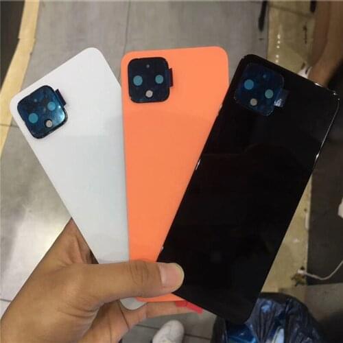 Suitable for Google pixel4 mobile phone back cover google pixel4XL battery cover glass case back cover outer frame