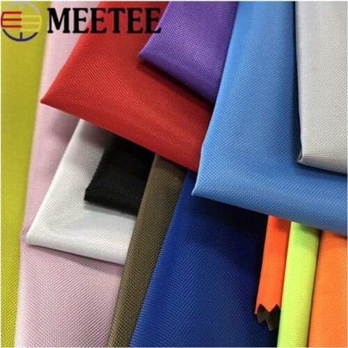 100/200*150cm Meetee 300D Coated Silver Oxford Waterproof Fabric Sun Protection Anti-UV Cloth By The Yard Outdoor Tent Material