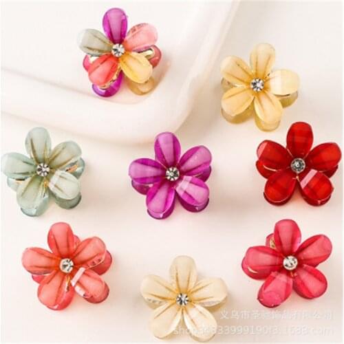 Hair Claw Clip Clamp For Women Girl Crystal Pearl Geometric Korean Handmade Fashion Head Accessories Mujer Wholesale