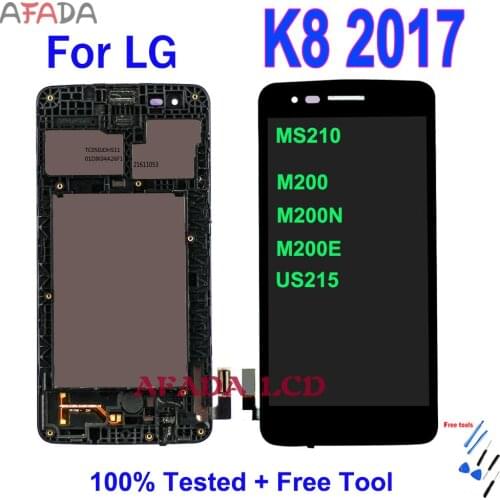 For LG K8 2017 Aristo M200N M210 MS210 US215 M200 M200E LCD Display Screen Digitizer Assembly Replacement