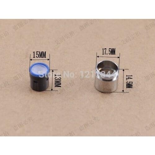2PCS M18 aerator water 17.5mm external thread water saving aerator