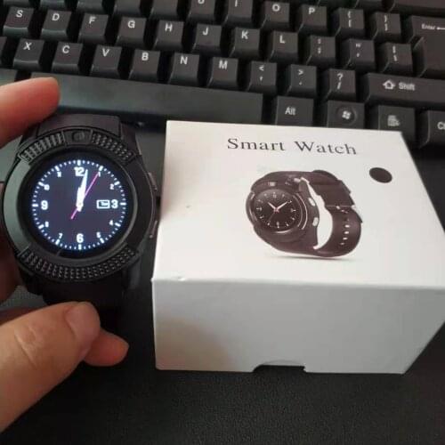 2021 Bluetooth V8 Smart Watch Men Women Watches Support SIM TF Card Pedometer Remote Camera Wristwatch Kids Smartwatch Android