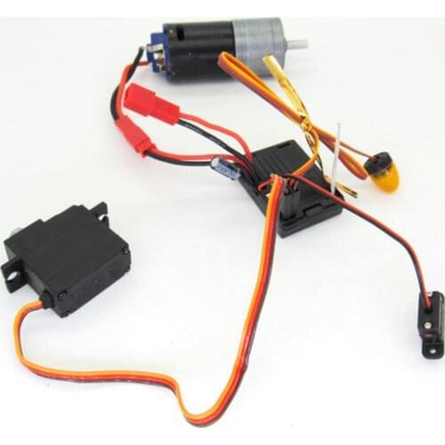 RC 3 Channel Remote Controller Radio Transmitter with 30A ESC for MN Series RC Car