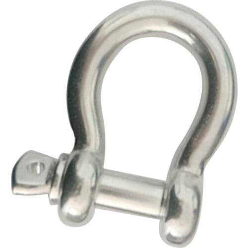 316 Stainless Steel Bow Shackle Screw Pin Anchor For Boat Chain