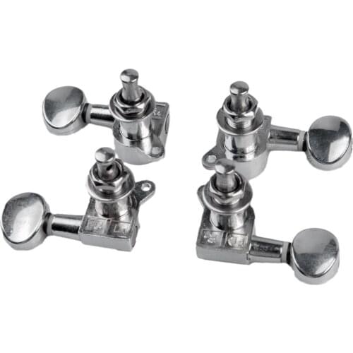 4 Pieces Ukulele Tuning Pegs Machine Heads 2R2L for Ukulele 4 String Guitar Bass, 1.57x0.70x1.37inch