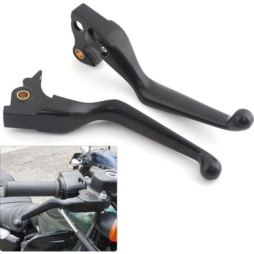 For Harley Davidson 883 1200 Motorcycle Aluminum Brake Handle Modification Black Clutch Brake Lever Handle Accessories 2021New