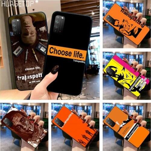 HUAGETOP Trainspotting Black TPU Soft Phone Case for Huawei Honor 30 20 10 9 8 8x 8c v30 Lite view pro