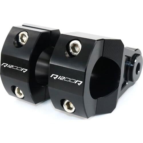 Motorcycle CNC Aluminum Handlebar Riser Bar Mount Handle Clamp Universal 32mm Fit For BMW R1200R 2015 2016 2017 2018 2019 2020
