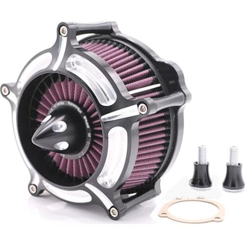 Motorcycle Air Filters Turbine Air Cleaner Intake Filter for Harley Sportster XL883 XL1200 1991-2011 2012 2013 2014 2015 2016
