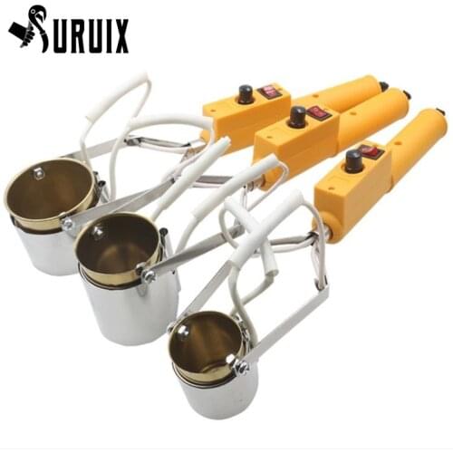 180W/280W/380W Small Soldering Furnace Electric Portable Solder Furnace for Casting Heads Lead Tin Indium 150-450 Degree