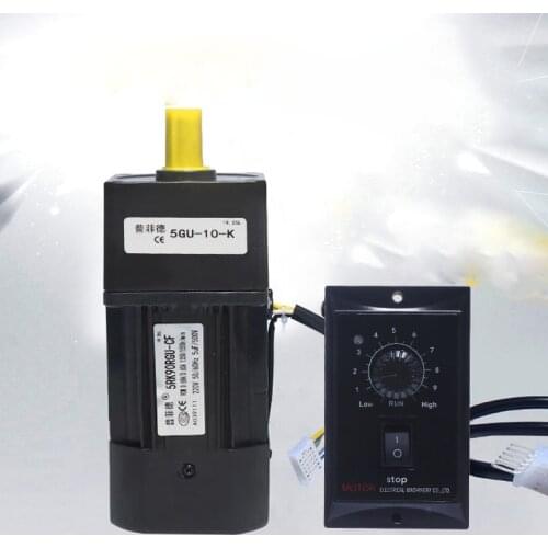 5RK90RGU-CF single-phase 220V, 90W speed-regulating motor, can be forward and reverse + speed controller
